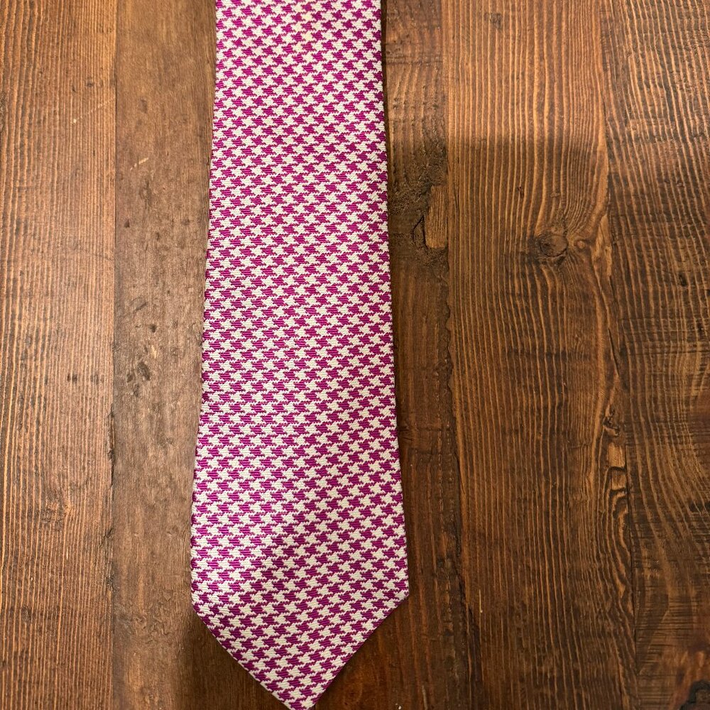AMAZING LIMITED EDITION HANDMADE VINTAGE RALPH LAUREN PURPLE LABEL TIE